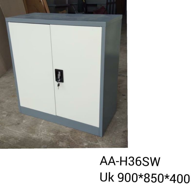 Lemari Kantor Arsip Besi Kabinet Pendek Full Plat