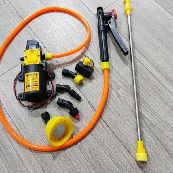 DINAMO PUMP POMPA AIR / MESIN JET CLEANER DC 12 V SPRAYER ELECTRIK