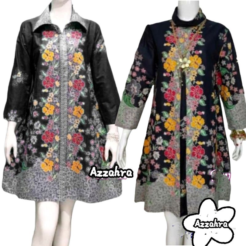 ATASAN BATIK WANITA - TUNIK BATIK BIG SIZE LD 120
