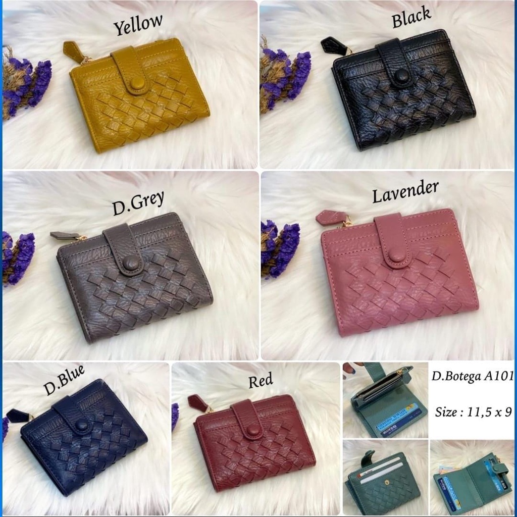 Dompet BOTEGA LIPAT Dompet murah wanita import–Dompet Card Wanita