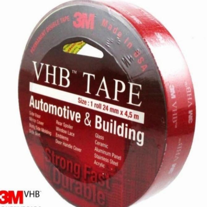 

SET PROMO" DOUBLE TAPE VHB 3M ORIGINAL 3M 24MM SUPER KUAT SUPER LENGKET