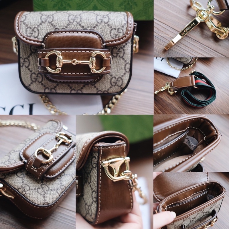 Gucci Horsebit 1955 Strap Wallet