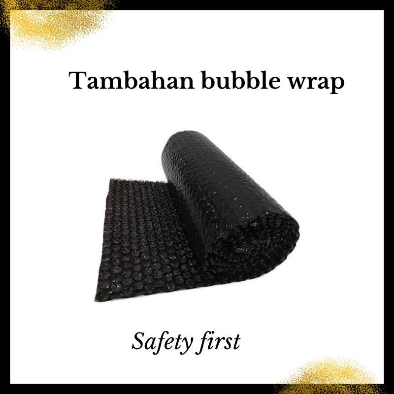 

tambahan bubble wrap extra packing