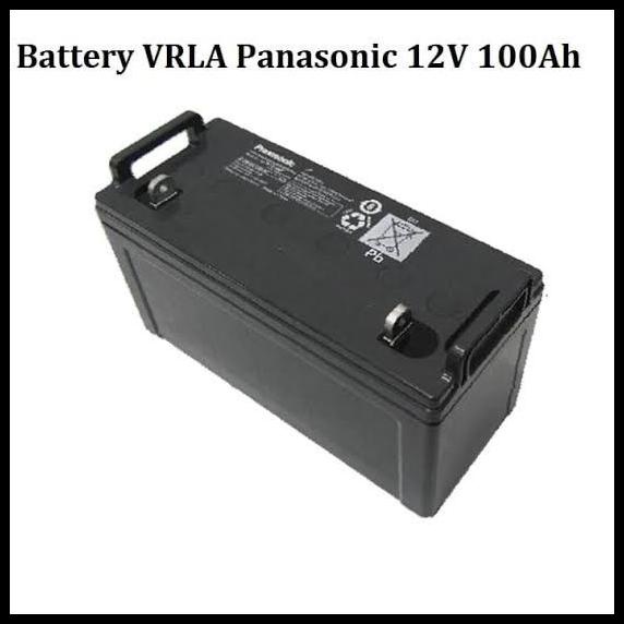 Promo Aki / Battery Vrla Panasonic 12V 100Ah