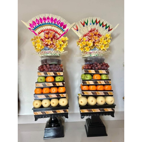 Dulang susun kayu kotak