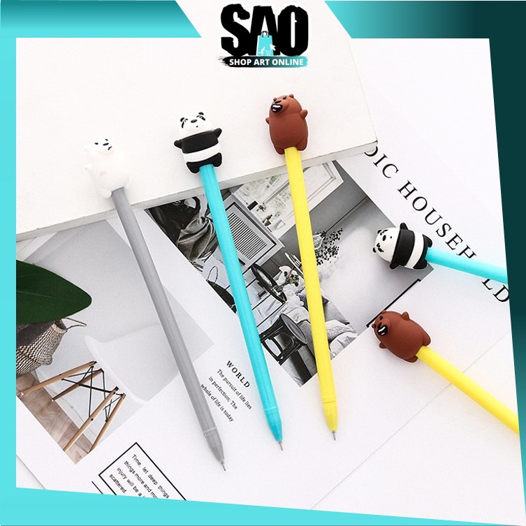 

SAO - S5611 Pulpen Motif Karakter Beruang Lucu / Alat Tulis Sekolah Kantor / ATK Murah Impor / Pulpen Karakter Panda Korea