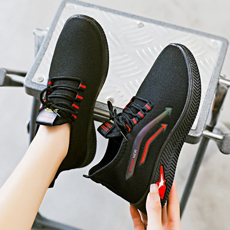 SHOEGALLERY LV0184 Sepatu Sneakers Wanita Import Motif Sport Anak Panah