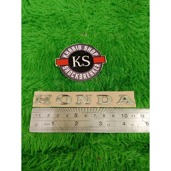 emblem logo tulisan HONDA Vario 150 original timbul