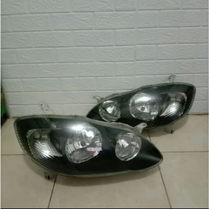 headlamp lampu depan corolla altis 2005 2007