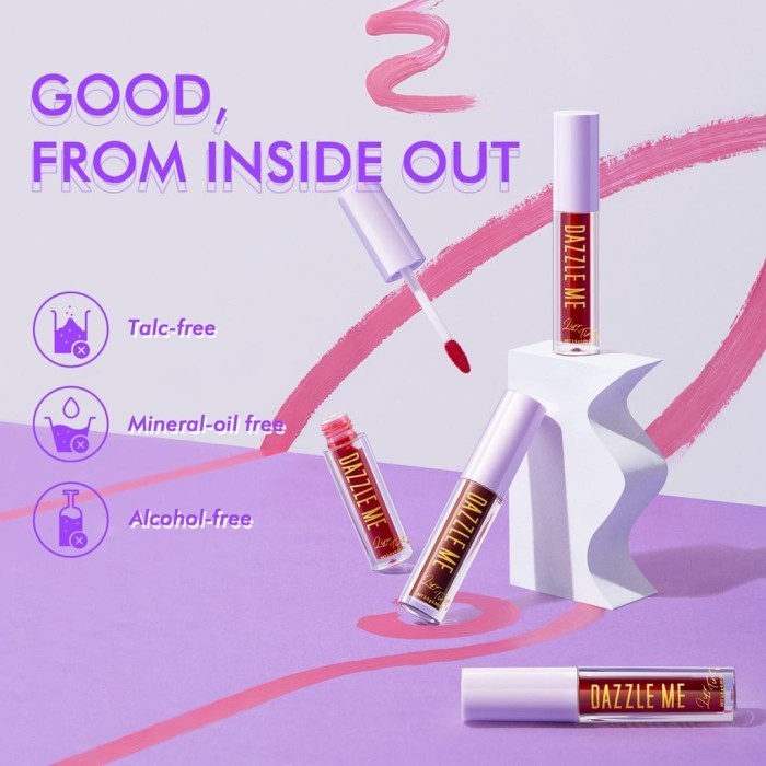 READY DAZZLE ME Ink-Licious Lip Tint BPOM | Mattedorable Long Lasting Liptint Hyper Moisturizing Lip Stain