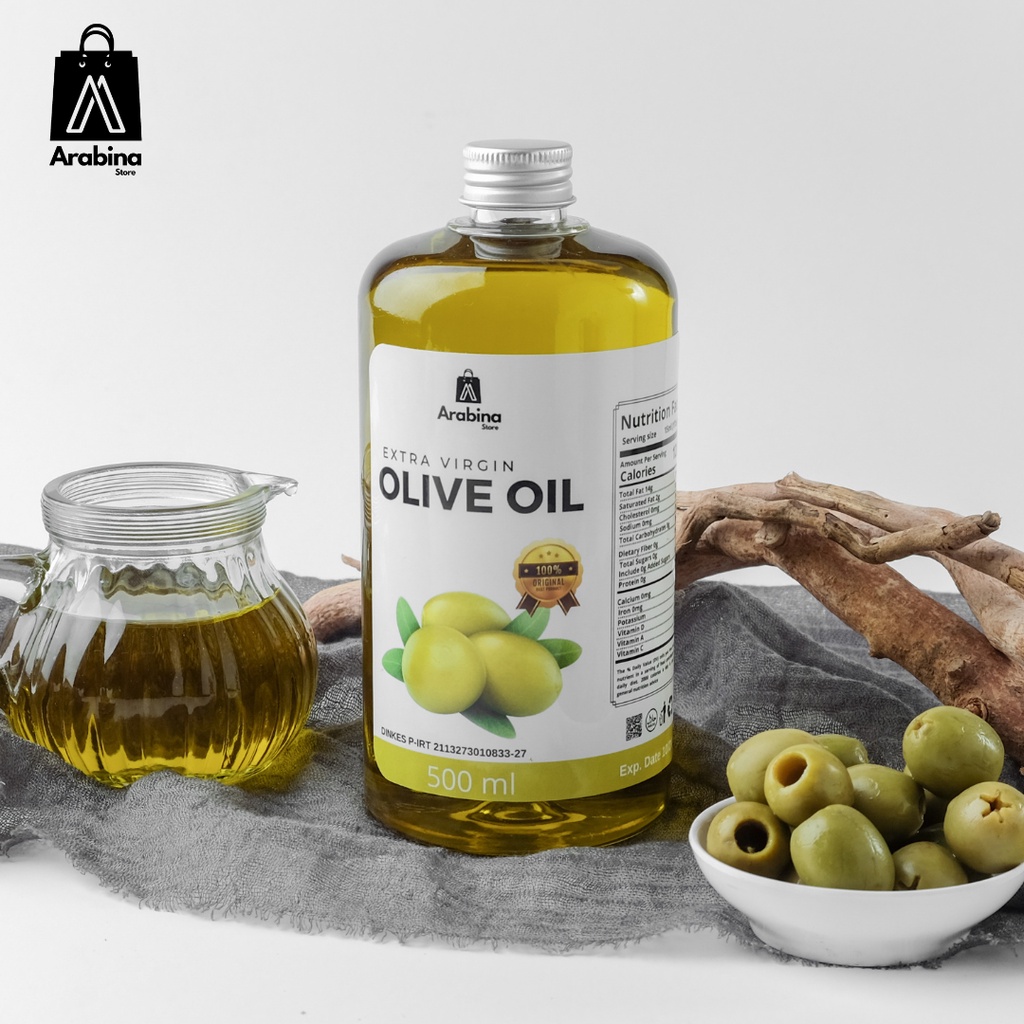 Extra Virgin Olive Oil Minyak Zaitun Asli Murni 100ml