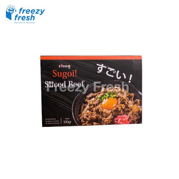 

Sugoi Sliced Beef By Steggo