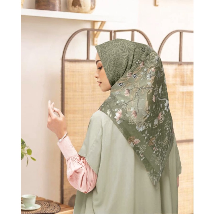 Diskon !! HIjab Voal Segiempat Motif Baru 3 Warna | Jilbab Voal Motif | Kerudung Segi Empat Voal