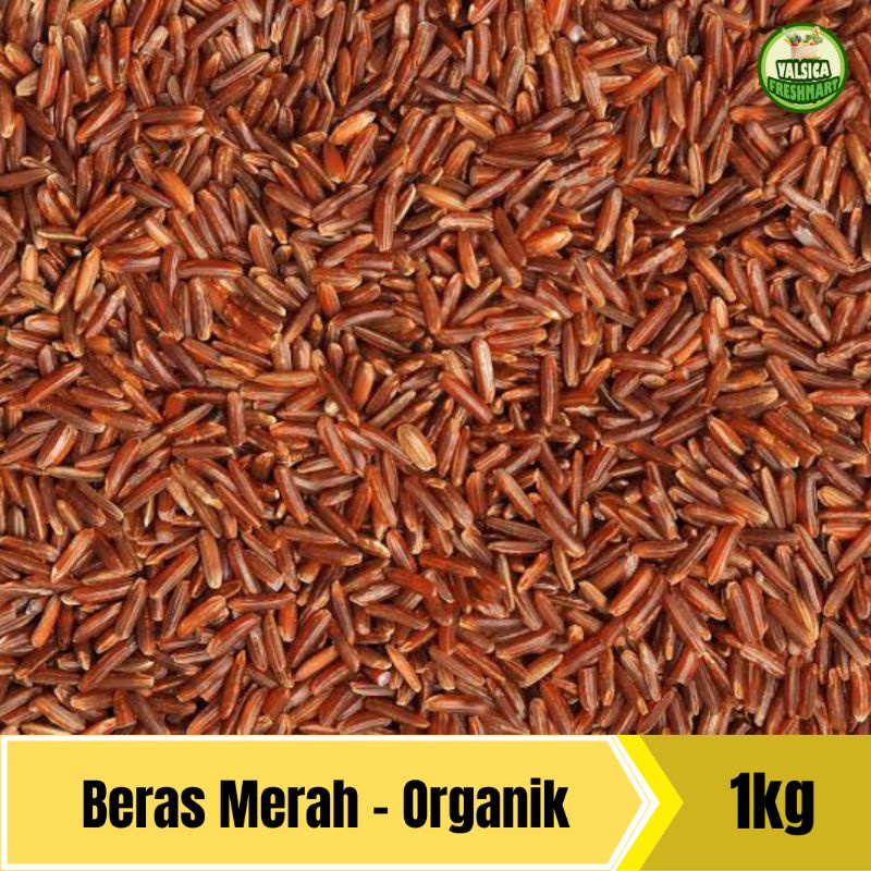 

Beras Merah Organik - 1kg / Repack