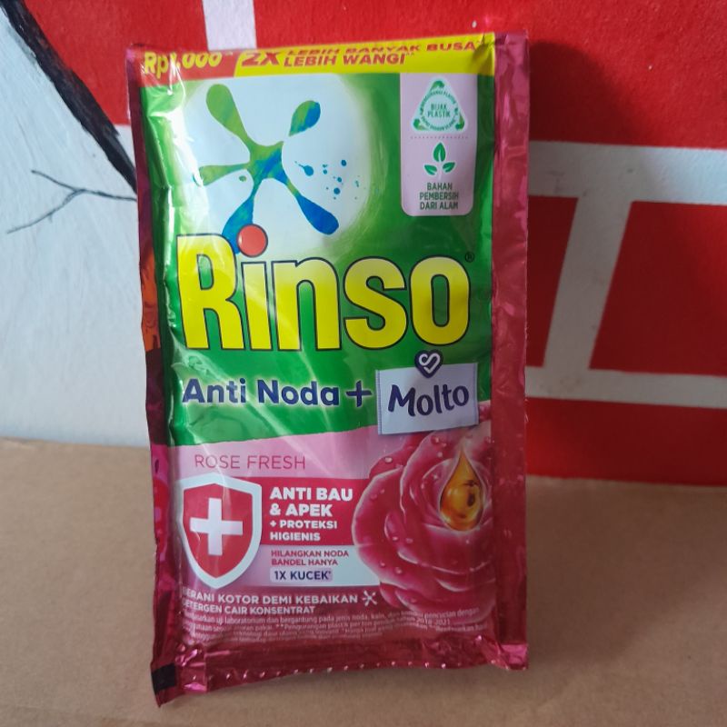 rinso cair sachet eceran 1000 (12 sachet )