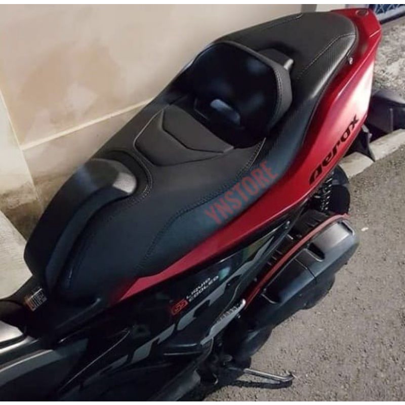 Sarung Cover Kulit Jok Motor Aerox 125 155 Modif Eropa Terbaru Pnp
