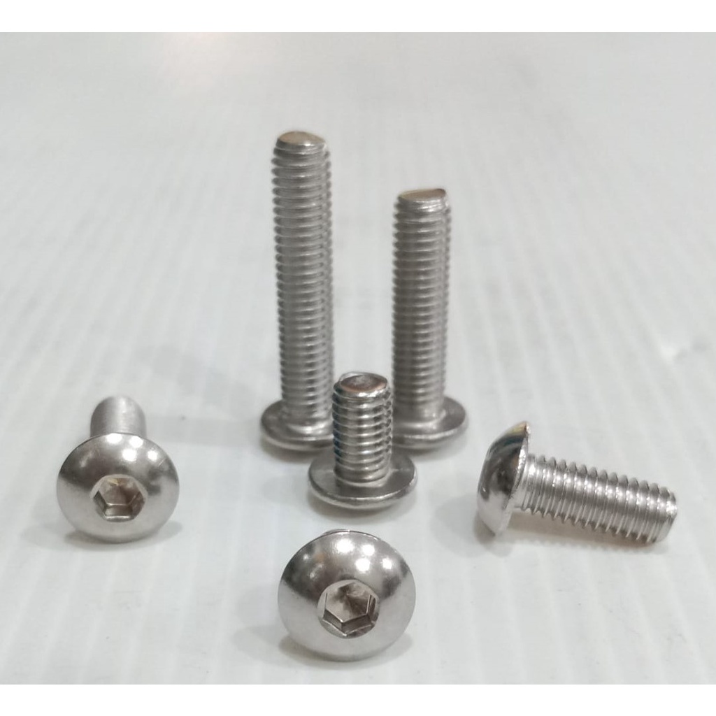 Jual Baut L Button Stainless M Shopee Indonesia