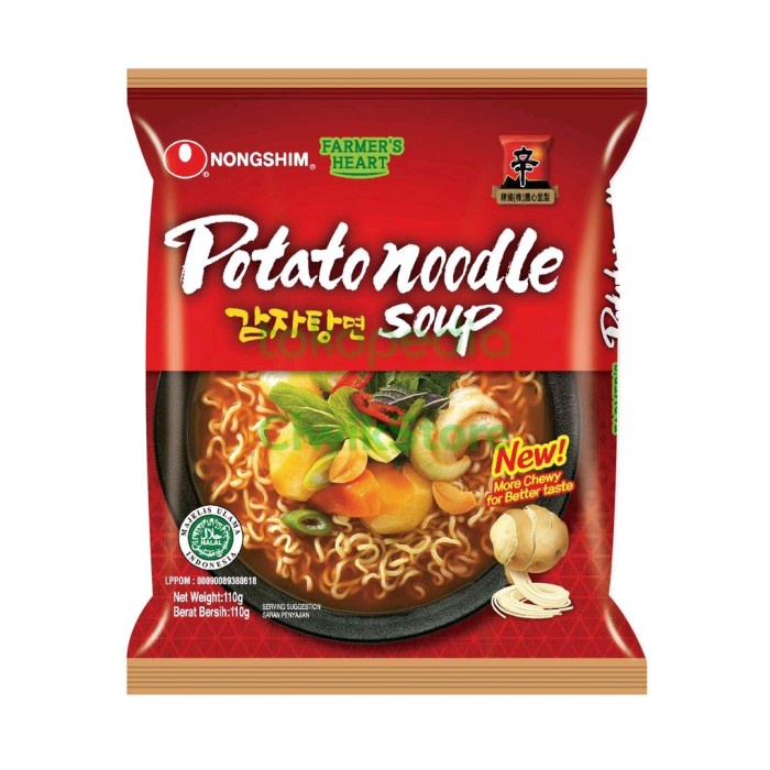 

Nongshim Potato Noodle Soup 110 gr