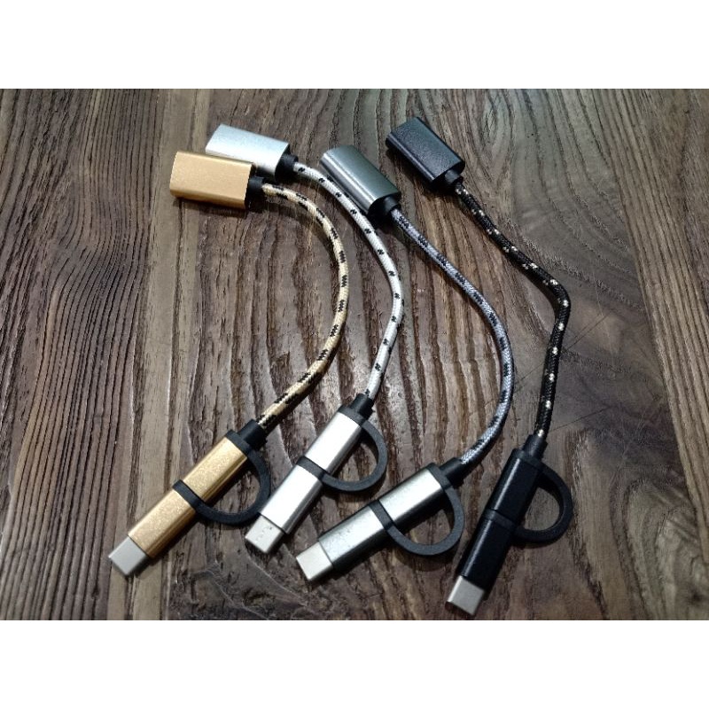 OTG KABEL 2in1 MICRO &amp; TYPE-C