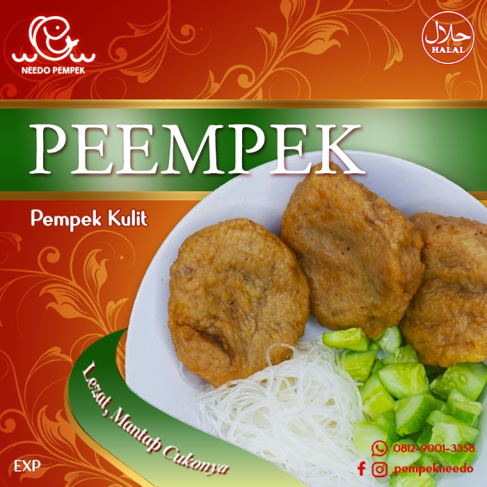 

Pempek Needo - Kulit | 5 Pcs