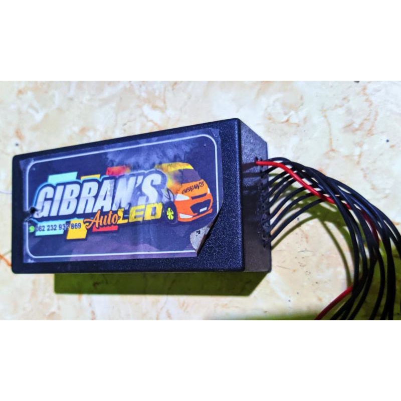 Modul Strobo Kolong / Bak Kanal Miniatur Truk 30 Animasi 12 V