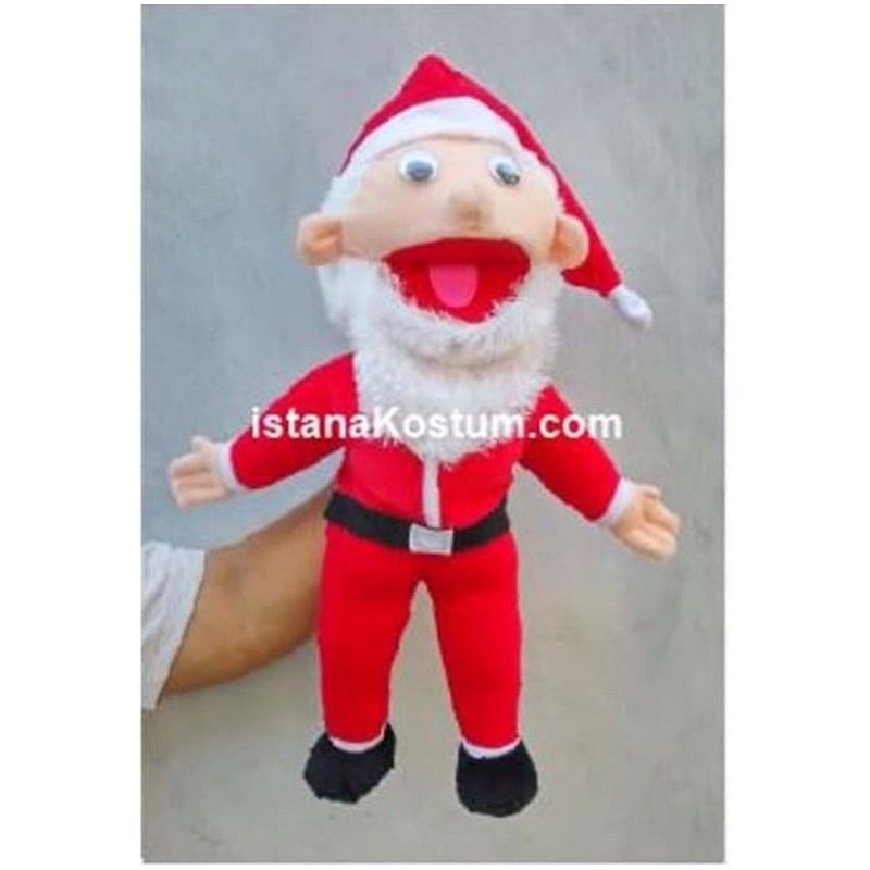 Boneka Panggung Puppet Santa Claus Marry Christmas | Boneka Dongeng