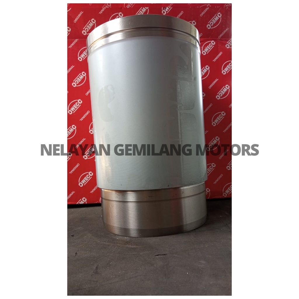 Liner MITSUBISHI 8DC11 Merk OWECO ORIGINAL 1 set isi 8 pcs Liner