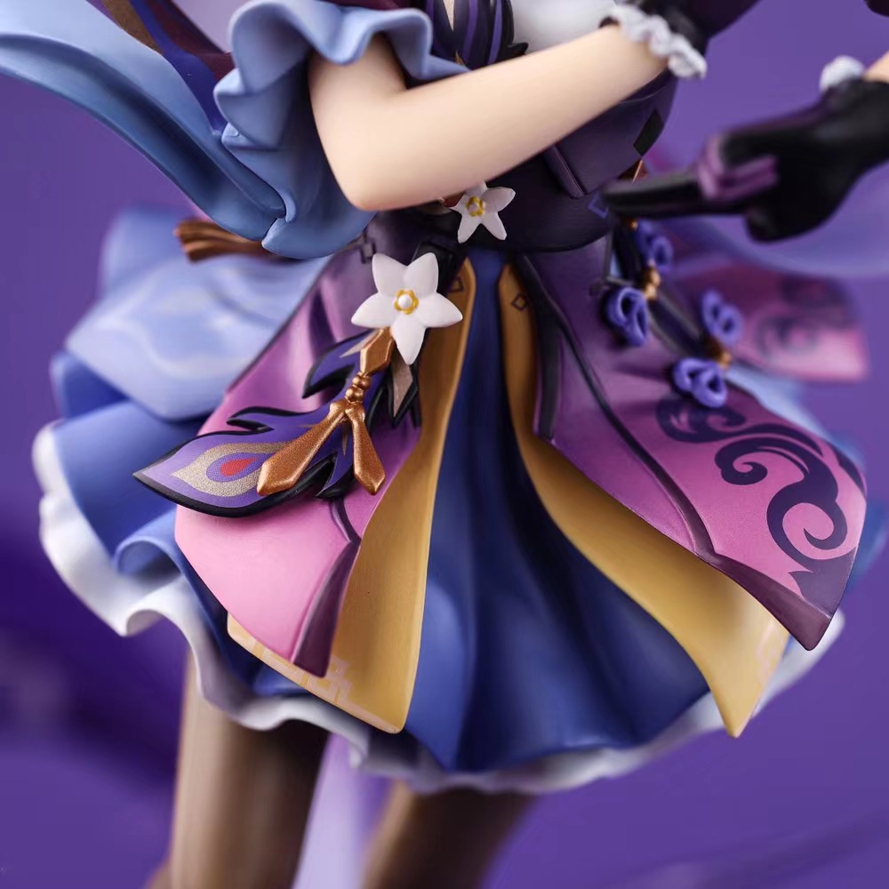 Action Figure Model Anime Liyue Alioth Keqing Genshin Impact Untuk Koleksi Penggemar