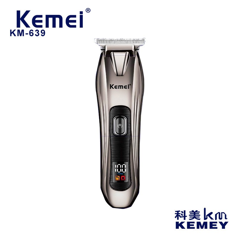 Kemei Trimmer Km-639 Alat Cukur Rambut Detailer Cordless