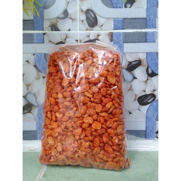 

Kacang koro kupas pedas gurih//COD//500gram