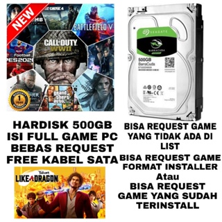 Hardisk Internal 3.5” 320GB 500GB 1TB GAME PC FULL