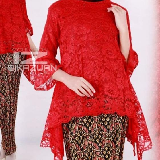 SETELAN KEBAYA BRUKAT JUMBO
