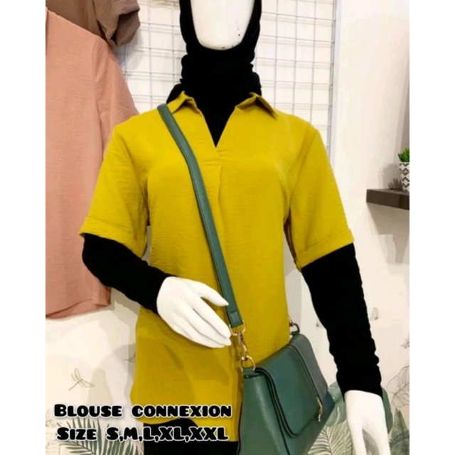 BLOUSE CONNEXION CRINKLE