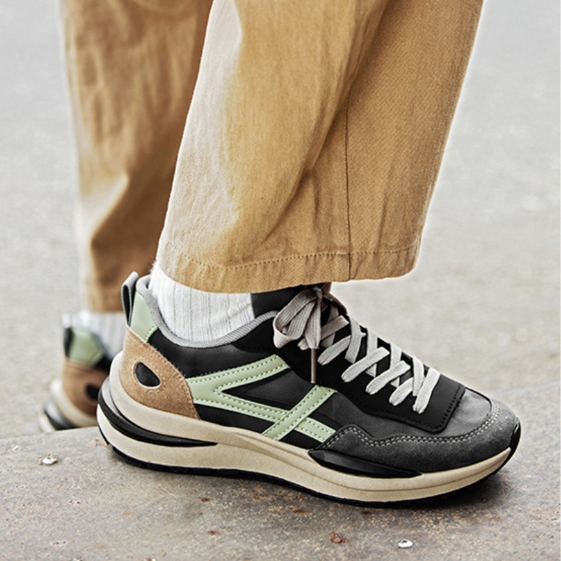 Sepatu Sneakers Pria Import 117277 Sepatu Casual Sporty Termurah Trendy Fashion Cowok Shoes Men's Olahraga Kerja Sekolah