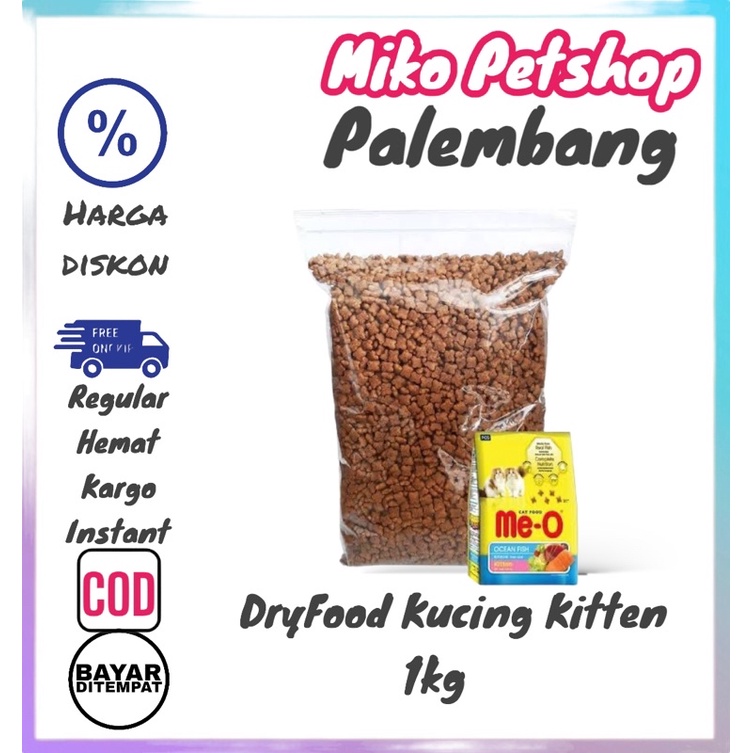 Makanan kucing Meo Kitten Kemasan 1kg