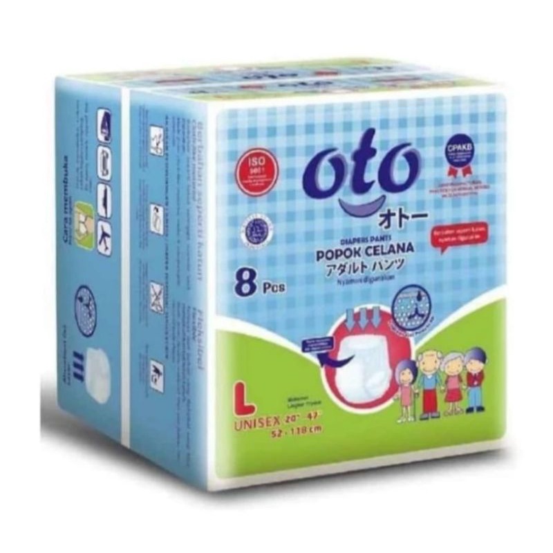 OTO popok celana dewasa M8/L8/xl7 PROMO