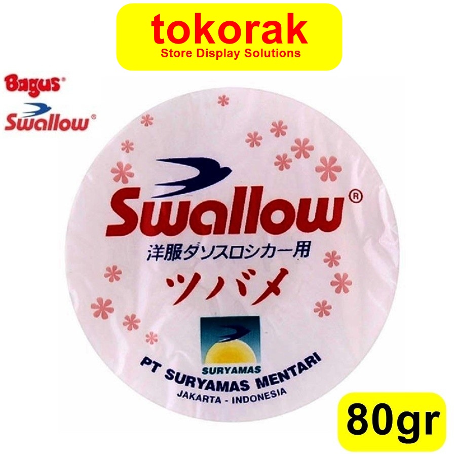 SWALLOW REFILL KAMPER TOILET WITH CASE 80GR ANTI NGENGAT &amp; JAMUR 80 GR