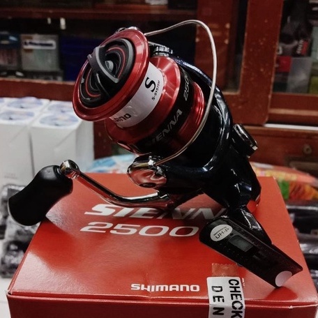 Reel Pancing SHIMANO Sienna 2500 HG Ril Rel Spinning Original