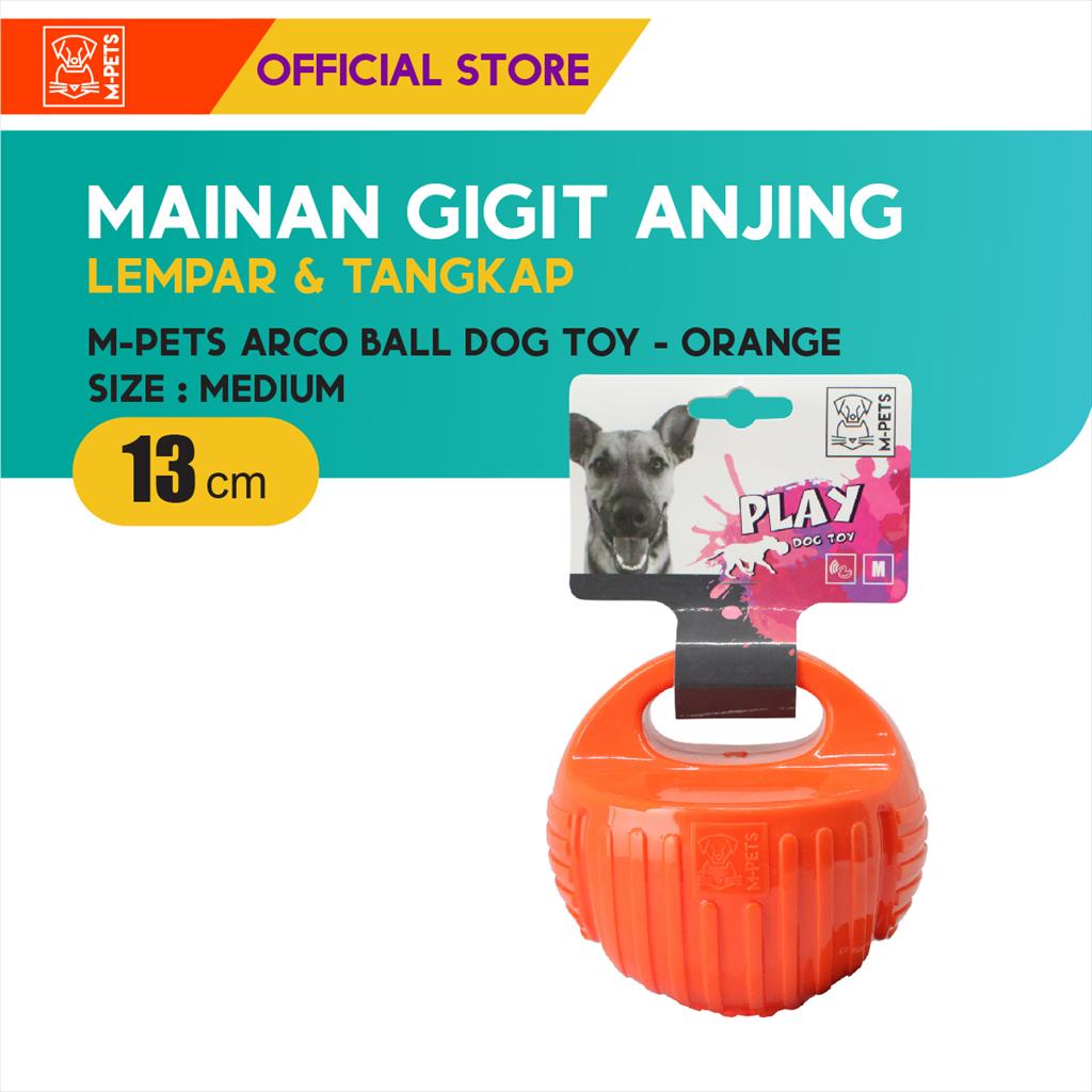 M-Pets Arco Ball Dog Toy Size Medium / Mainan Gigit Anjing