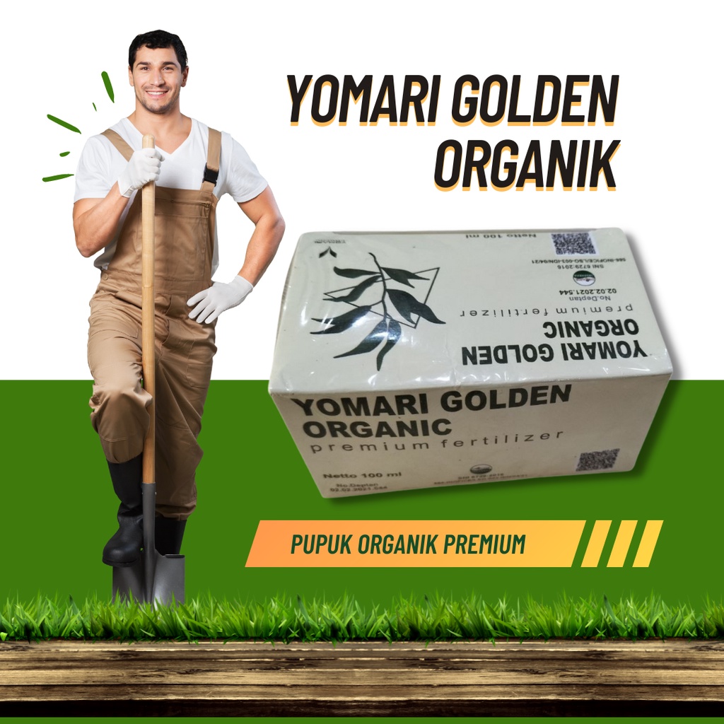 Pupuk Yomari Golden Organik | Pupuk Super Tanpa Fotosintesis
