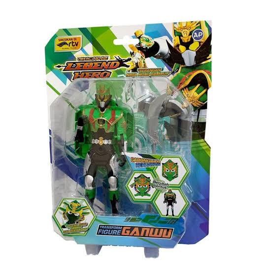 Mainan legend hero changer ganwu handon jangbi tejha berubah transform