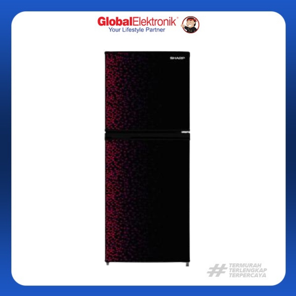 SHARP Kulkas 2 Pintu LOW WATT SJ-316-MG