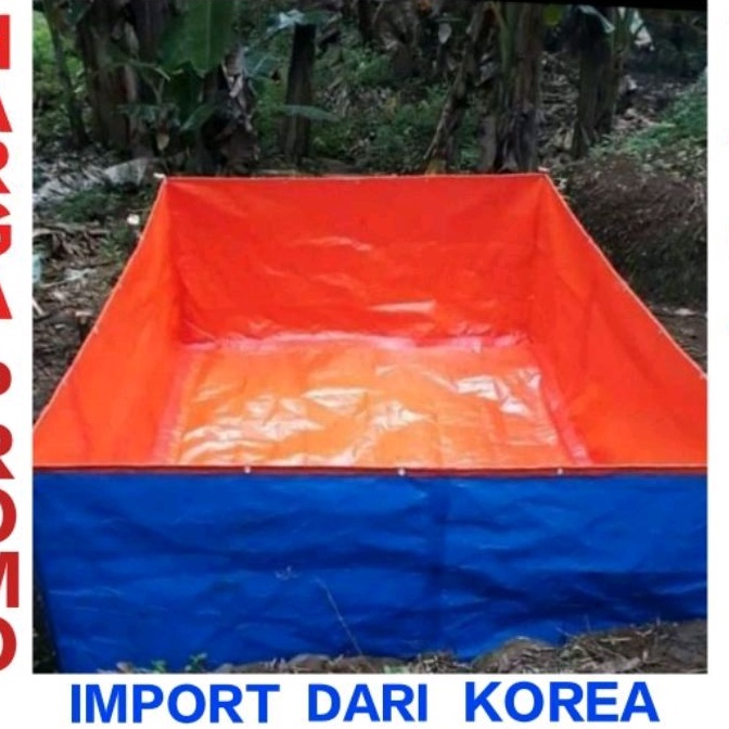 Kolam Terpal Korea A8 A12 A15 Ukuran 500x100x50 cm