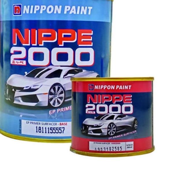 Nippon Paint Nipper 2000 Epoxy Cat Dasar Hardener Abu - Putih 1 kg