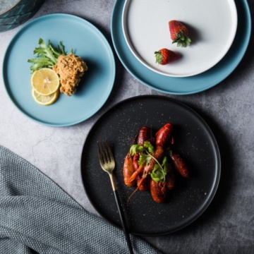 

Promo Nordic Ceramic Dinner Plate / Nordic Dessert Plate / Piring Bulat - 25cm Berkualitas
