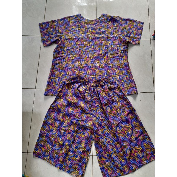 Hestyjhie@Baju tidur bahan kuda mas Ld 110