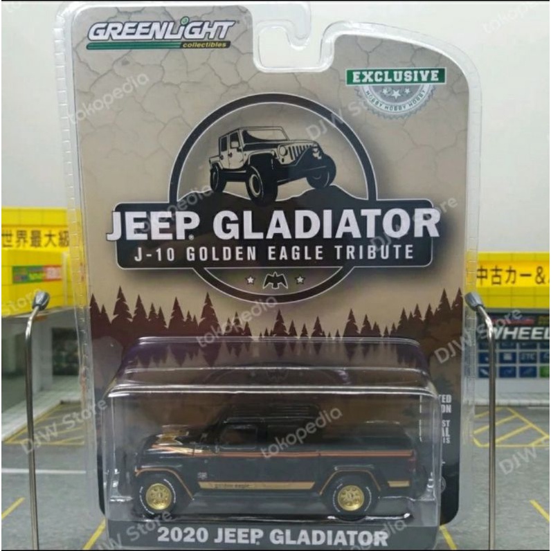 Greenlight 2020 Jeep Gladiator J10 Golden Eagle Tribute