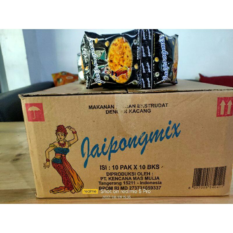 

KACANG JAIPONG MIX 1DUS ISI 10 PAK (100PCS)
