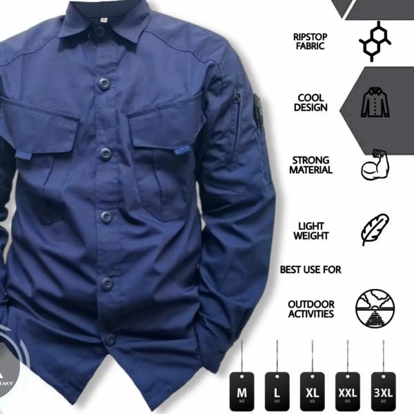 KEMEJA TACTICAL KITANICA - krem, S