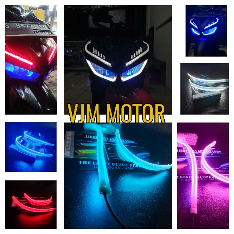 Lampu Alis Running 30 Cm For Universal motor/Mobil